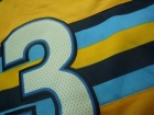 Denver Nuggets #3 Lawson Yellow Rainbow Hardwood Classics Jersey