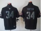 Chicago Bears #34 Payton Black Impact Nike Limited Jerseys