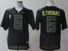 Nike Oregon Ducks #6 De'Anthony Thomas Black Pro Combat Pac-12 NCAA Jerseys