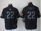 Chicago Bears #22 Forte Nike Impact Limited Black Jerseys