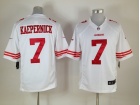 San Francisco 49ers #7 Kaepernick White Nike Limited Jerseys