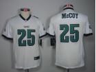 Nike Philadelphia Eagles #25 McCoy White Kids Limited Jersey