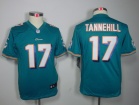 Nike Miami Dolphins #17 Tannehill  Green Kids Limited Jerseys