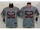 Nike San Francisco 49ers #52 Willis Grey Lights Out Kids Elite Jerseys