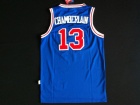 Philadelphia 76ers #13 Chamberlain Blue Hardwood Classic Swingman Jerseys