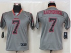 Nike San Francisco 49ers #7 Colin Kaepernick Grey Lights Out Kids Jerseys