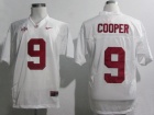 Nike Alabama Crimson Tide #9 Amari Cooper White College Football Jerseys