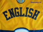 Denver Nuggets #2 English Yellow Rainbow Hardwood Classics Jersey