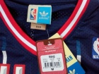 Houston Rockets #34 Olajuwon Blue Hardwood Classic Champion Swingman Jerseys