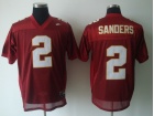 Nike Florida State Seminoles #2 Deion Sanders Red Jerseys