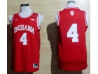 Indiana Hoosiers #4 Victor Oladipo Red Big 10 Patch NCAA Basketball Jerseys