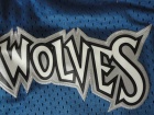 Minnesota Timberwolves #21 Garnett Blue Throwback Swingman Jerseys