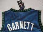 Minnesota Timberwolves #21 Garnett Blue Throwback Swingman Jerseys