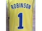 Michigan Wolverines #1 Glenn Robinson III Yellow NCAA Basketball Jerseys