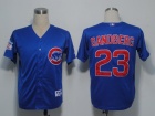 Chicago Cubs #23 SANDBERG blue jerseys