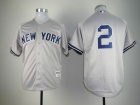 New York Yankees #2 Derek Jeter Gray jerseys