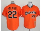 Baltimore Orioles #22 Palmer Orange Throwback Jerseys