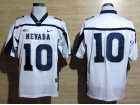 Nike Nevada Wolf Pack #10 Colin Kaepernick White WAC Patch College Football Jerseys