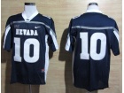 Nike Nevada Wolf Pack #10 Colin Kaepernick Blue WAC Patch College Football Jerseys