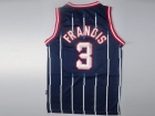 Nike Houston Rockets #3 Francis Blue Hardwood Classic Champion Swingman Jerseys