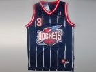 Nike Houston Rockets #3 Francis Blue Hardwood Classic Champion Swingman Jerseys