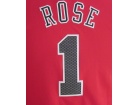 Youth Chicago Bulls #1 Derrick Rose Red New Material Jerseys