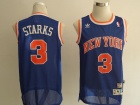 New York Knicks #3 Starks Blue Hardwood Classic Swingman Jerseys