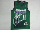 Milwaukee Bucks #11 Ellis Green 90's Hardwood Classic Swingman Jerseys