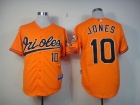 Baltimore Orioles #10 Jones Orange Alternate Cool Base Jerseys