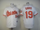 Baltimore Orioles #19 Davis White Cool Base Jerseys