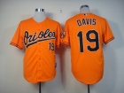 Baltimore Orioles #19 Davis Orange Cool Base Jerseys