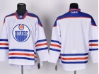 Edmonton Oilers Blank White NHL Jerseys