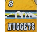 Denver Nuggets #8 Gallinari Yellow Rainbow Hardwood Classics Jersey