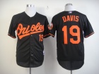 Baltimore Orioles #19 Davis Black Cool Base Jerseys