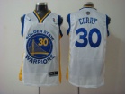 Golden State Warrlors #30 Curry White Mesh Swingman Jerseys