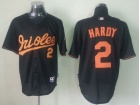 Baltimore Orioles #2 Hardy Black Cool Base Jerseys