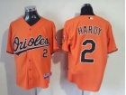 Baltimore Orioles #2 Hardy Orange Cool Base Jerseys