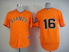 San Francisco Giants #16 Pagan Orange Cool Base Jerseys