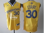 Golden State Warriors #30 Stephen Curry Yellow Swingman Jerseys