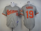 Baltimore Orioles #19 Davis Grey Cool Base Jerseys