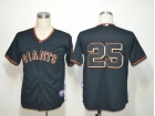 San Francisco Giants #25 Bond Black Cool Base Jerseys