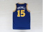 Golden State Warriors #15 Sprewell Blue Swingman Jerseys