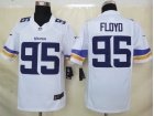 Minnesota Vikings #95 Floyd White Nike Limited New Style Jerseys