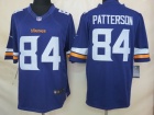 Minnesota Vikings #84 Patterson Purple Nike Limited New Style Jerseys