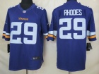 Minnesota Vikings #29 Rhooes Purple Nike Limited New Style Jerseys