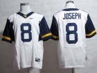 Nike West Virginia Mountaineers #8 Karl Joseph White Elite Jerseys