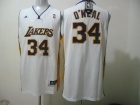 Los Angeles Lakers #34 O'NEAL White Swingman Jerseys