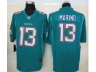 Miami Dolphins #13 Marino Green Nike Limited Jerseys