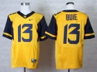 Nike West Virginia Mountaineers #13 Buie Yellow Elite Jerseys