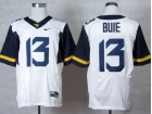 Nike West Virginia Mountaineers #13 Buie White Elite Jerseys